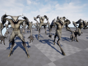 Faceless Demon 3 3D Model