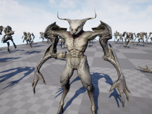 Faceless Demon 3 3D Model