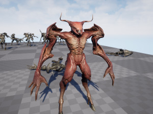 Faceless Demon 3 3D Model