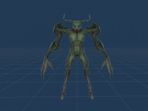 Faceless Demon 3 3D Model