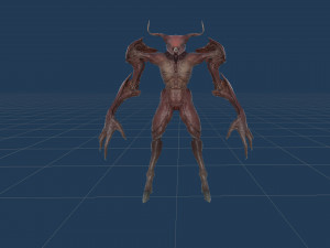 Faceless Demon 3 3D Model