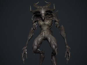 Demon Character 6 3D Model