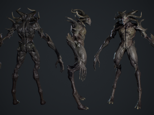 Demon Character 6 Model 3D