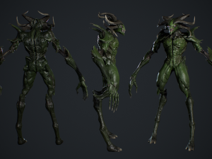 Demon Character 6 Model 3D