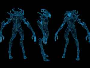 Demon Character 6 Model 3D
