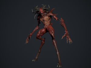 Demon Character 6 Model 3D