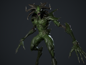 Demon Character 6 Model 3D
