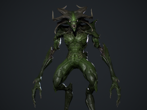 Demon Character 6 Model 3D