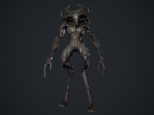 Demon Character 6 Model 3D