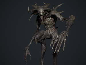 Demon Character 6 Model 3D