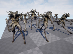 Demon Character 6 Model 3D