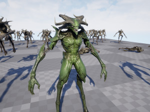 Demon Character 6 Model 3D