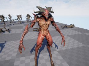 Demon Character 6 Model 3D