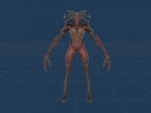 Demon Character 6 Model 3D