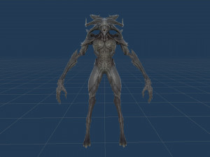 Demon Character 6 Model 3D