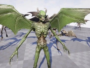 Night Demon 2 3D Model