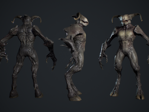 Faceless Demon 4 3D Model