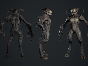 Faceless Demon 4 3D Model