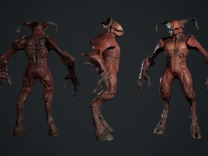 Faceless Demon 4 3D Model