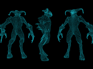 Faceless Demon 4 3D Model