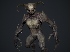 Faceless Demon 4 3D Model