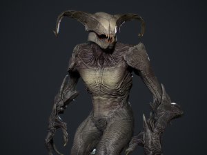 Faceless Demon 4 3D Model
