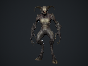 Faceless Demon 4 3D Model