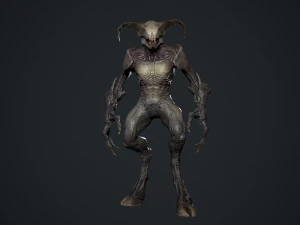 Faceless Demon 4 3D Model