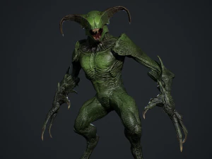 Faceless Demon 4 3D Model