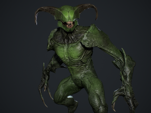 Faceless Demon 4 3D Model