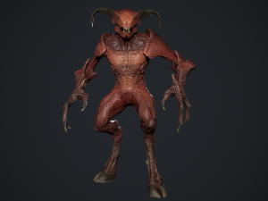 Faceless Demon 4 3D Model
