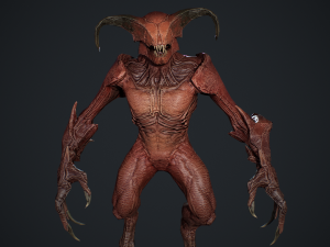 Faceless Demon 4 3D Model