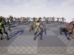 Faceless Demon 4 3D Model