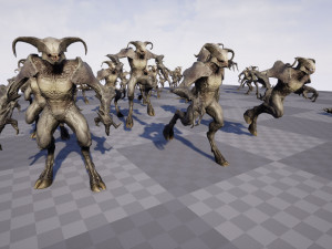 Faceless Demon 4 3D Model