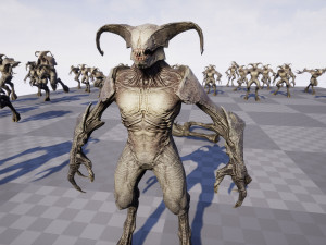 Faceless Demon 4 3D Model