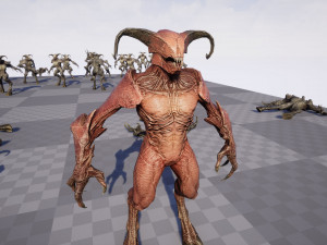 Faceless Demon 4 3D Model