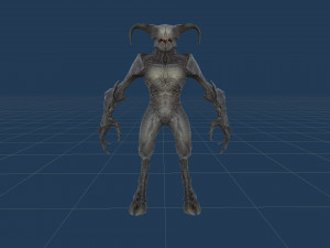 Faceless Demon 4 3D Model