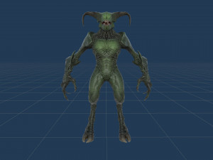 Faceless Demon 4 3D Model