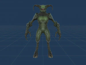 Faceless Demon 4 3D Model