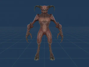 Faceless Demon 4 3D Model