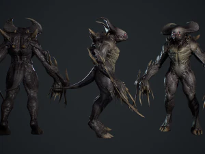 Demon Character 7 3D Model
