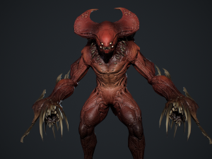 Demon Character 7 3D-Modell