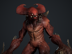 Demon Character 7 3D-Modell