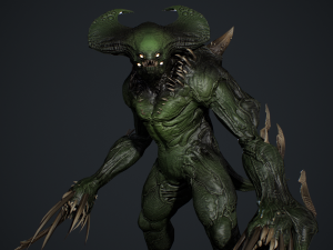 Demon Character 7 3D-Modell