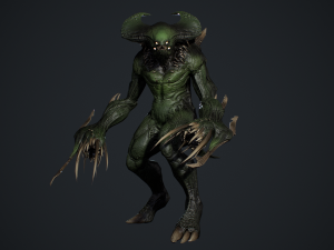 Demon Character 7 3D-Modell
