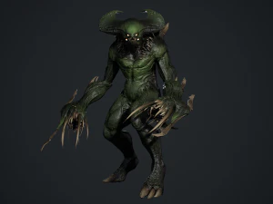 Demon Character 7 3D Model