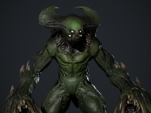 Demon Character 7 3D-Modell