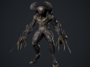 Demon Character 7 3D-Modell