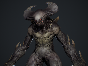 Demon Character 7 3D-Modell