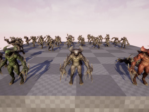 Demon Character 7 3D-Modell